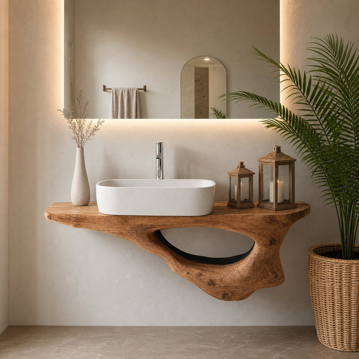 Mid Century Bathroom Furniture Decor Collection - product view 6