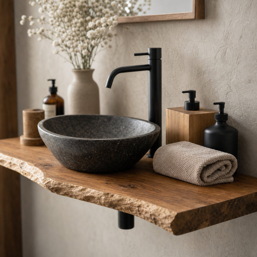 Mid Century Bathroom Vanity Decorating Ideas