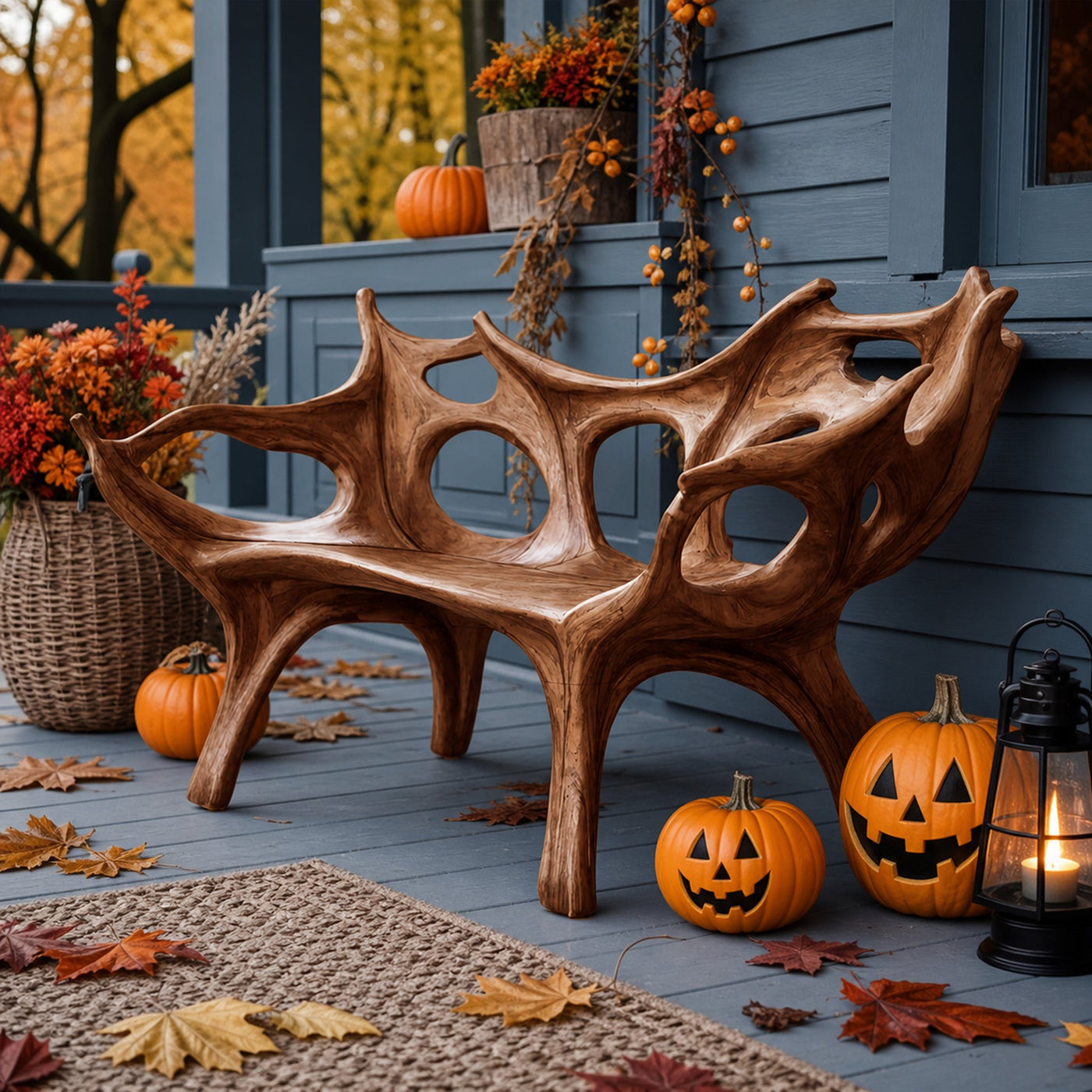 Mid Century Halloween Patio Chair For Unique Halloween Home Decor - product view 6
