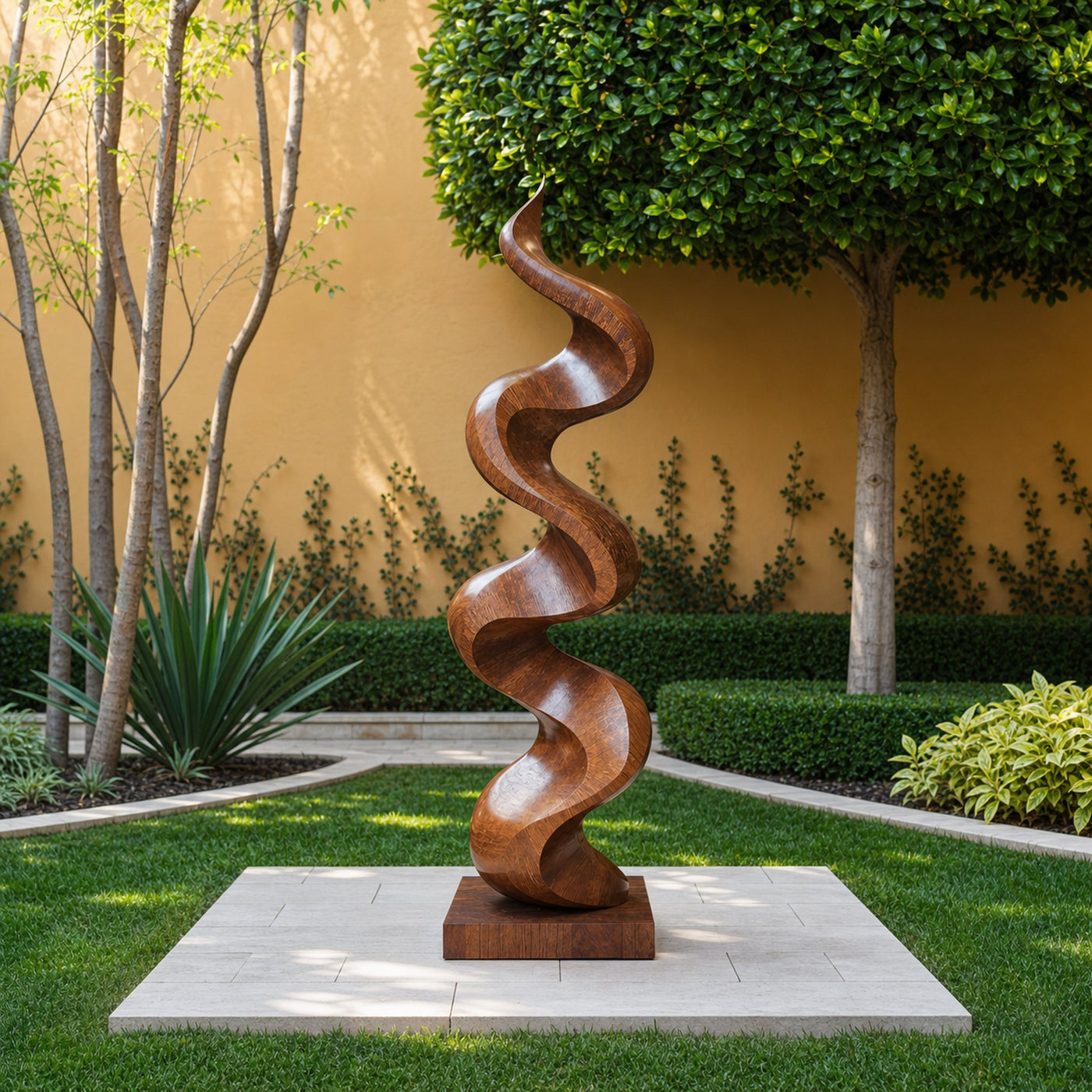 Mid Century Handmade Wood Art For Living Space - product view 6