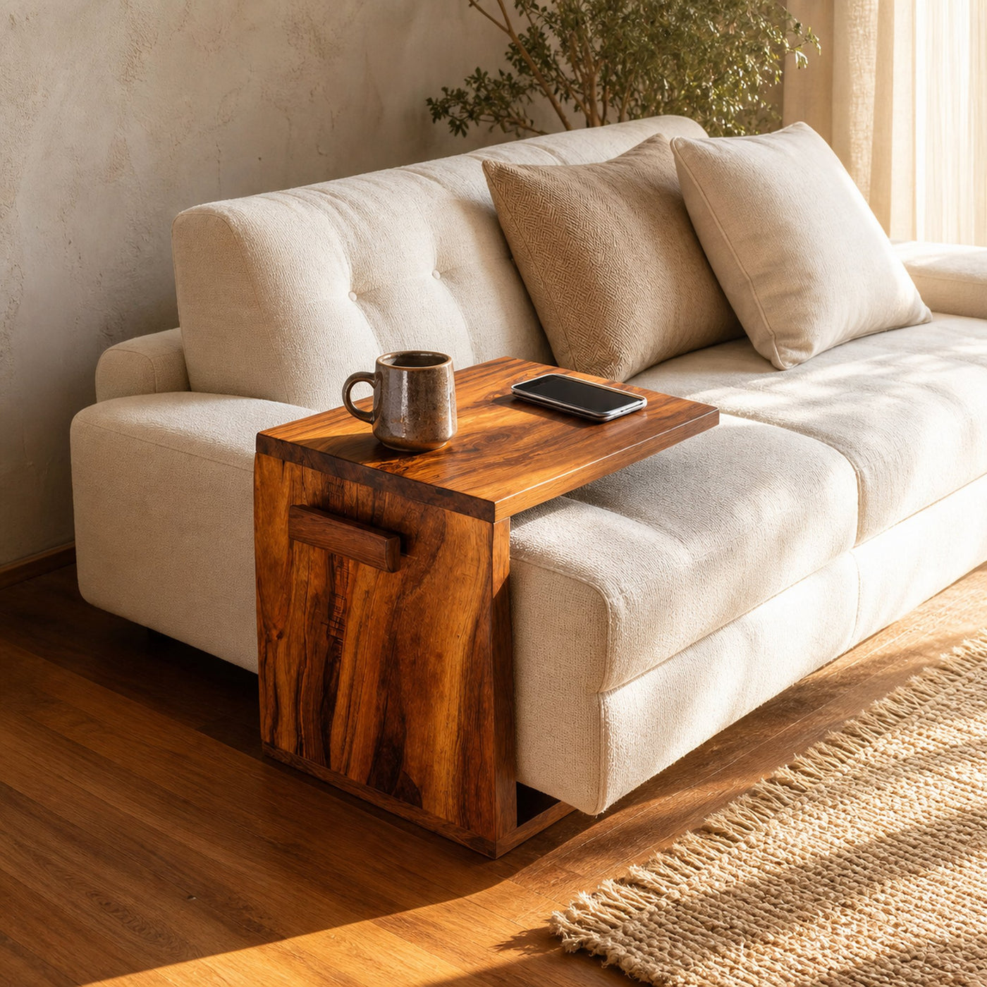 Mid Century Modern Armrest For Wooden Furniture Decor