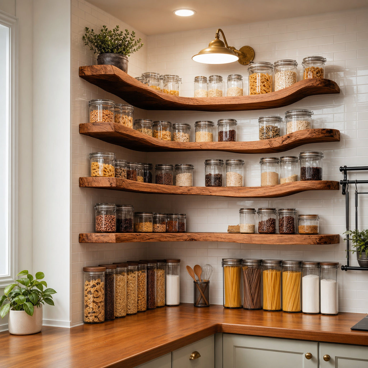 Mid Century Spice Storage Organizer For Kitchen Decor - product view 6