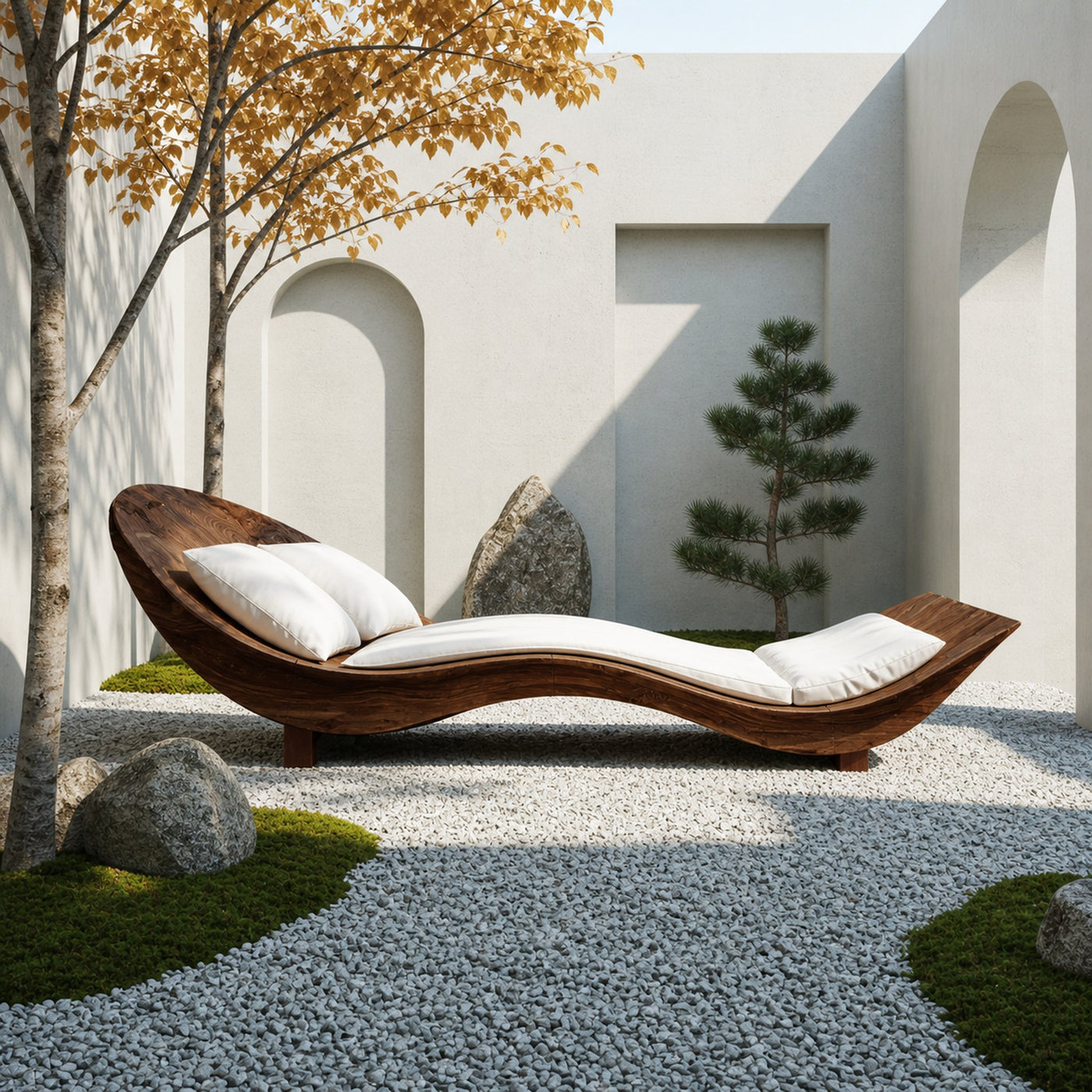 Mid Century Wooden Daybed For Modern Bedroom Furniture Decor - product view 7