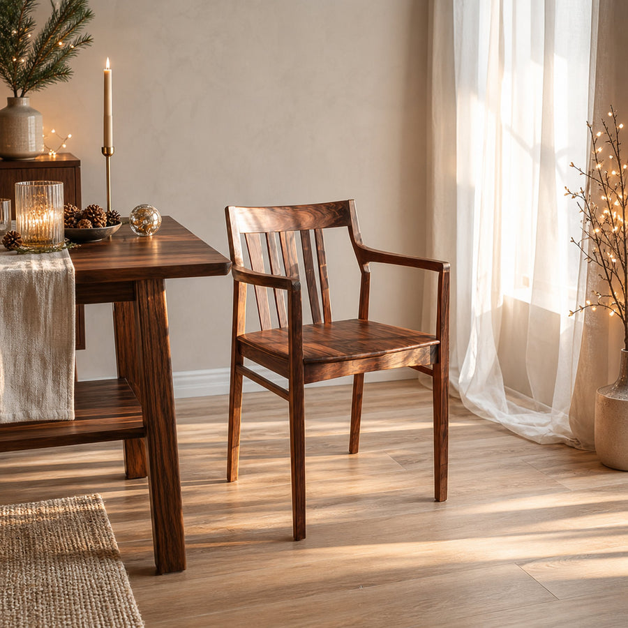 Mid Century Wooden Dining Chair Dining Room