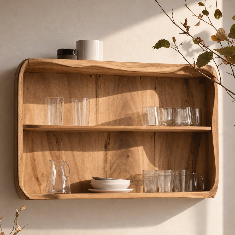 Mid Century Wooden Kitchen Cabinet For Kitchen