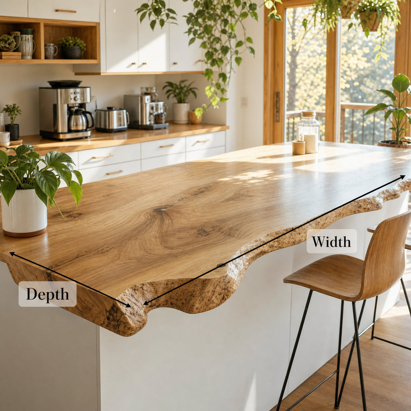 Mid Century Wooden Kitchen Countertop For Modern Kitchen Transformation - product view 6