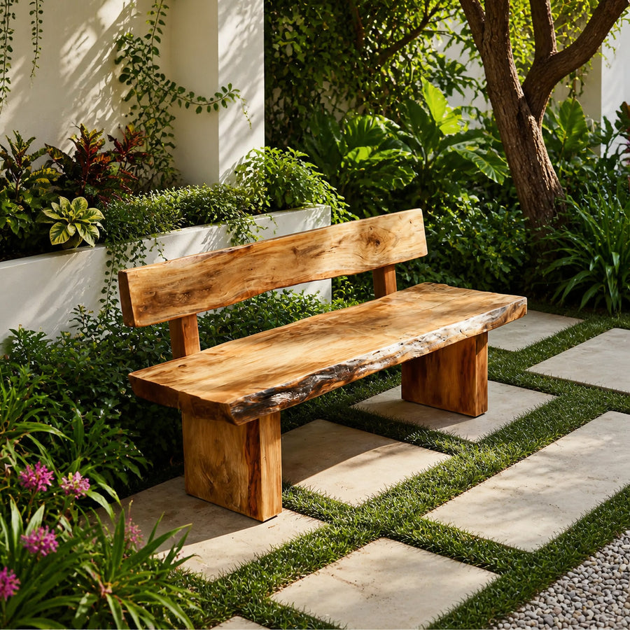 Minimal Outdoor Bench For Garden Furniture