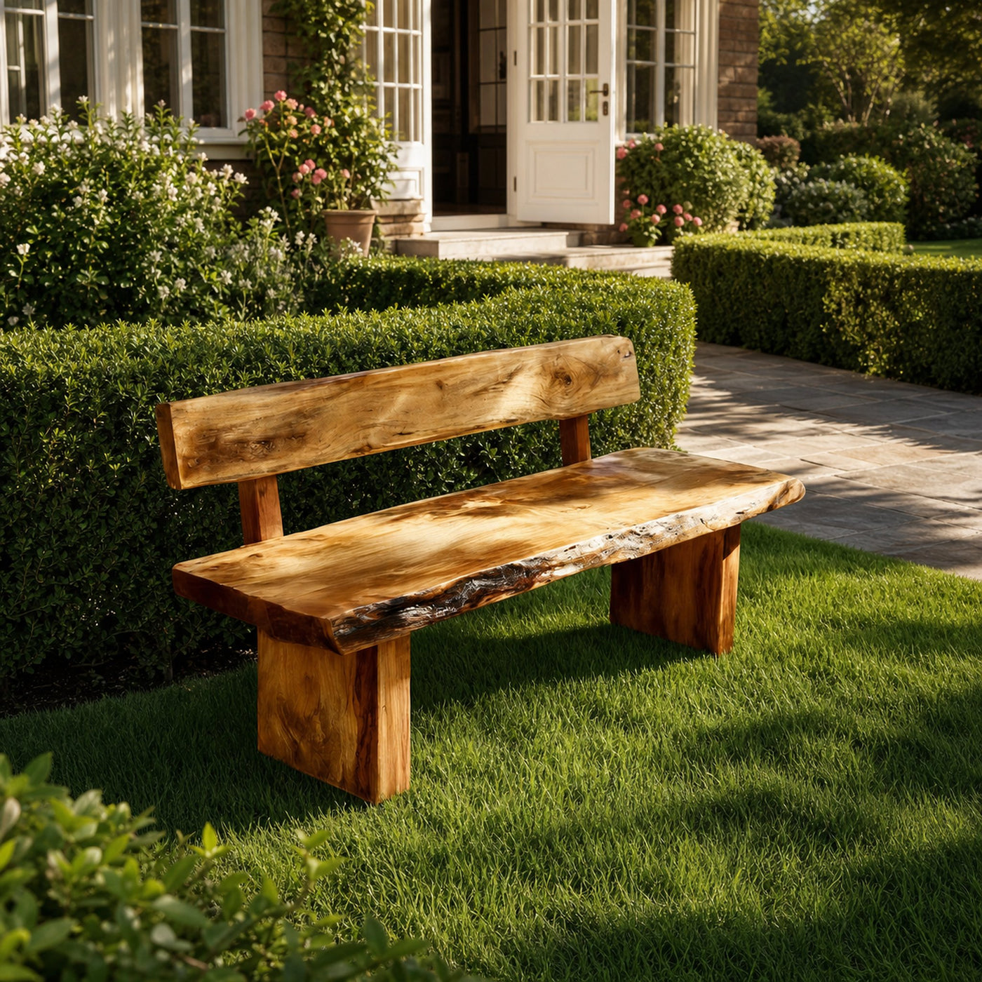 Minimal Outdoor Bench For Garden Furniture - product view 6
