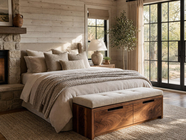 Minimalist Storage Bench Functional Design For Entryway
