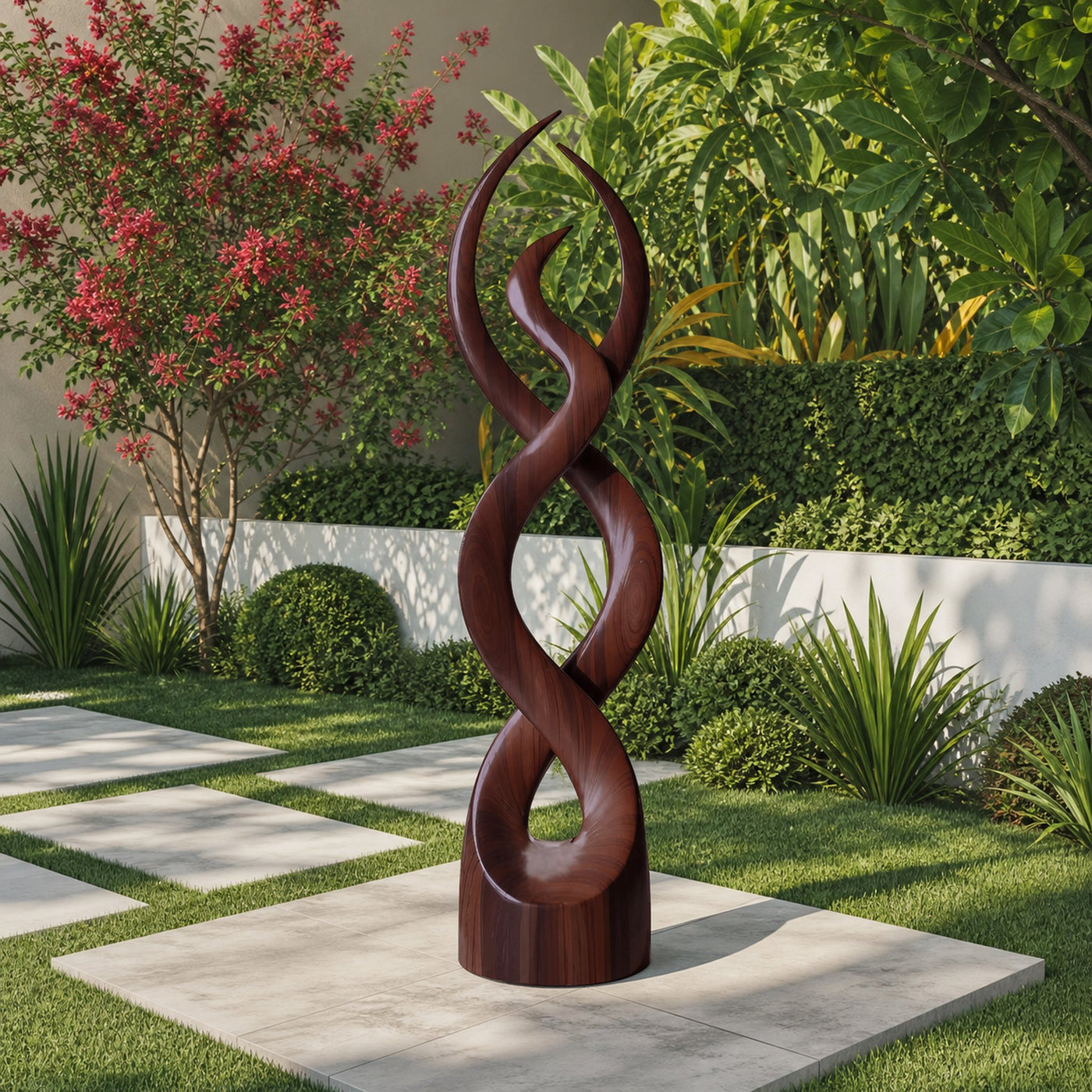 Modern Abstract Wooden Sculpture For Home Decor - product view 7