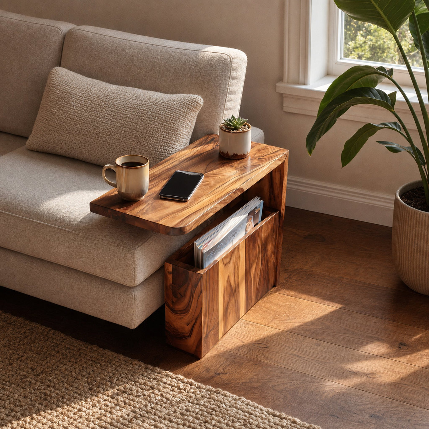 Modern Handcrafted Armrest For Living Room Furniture