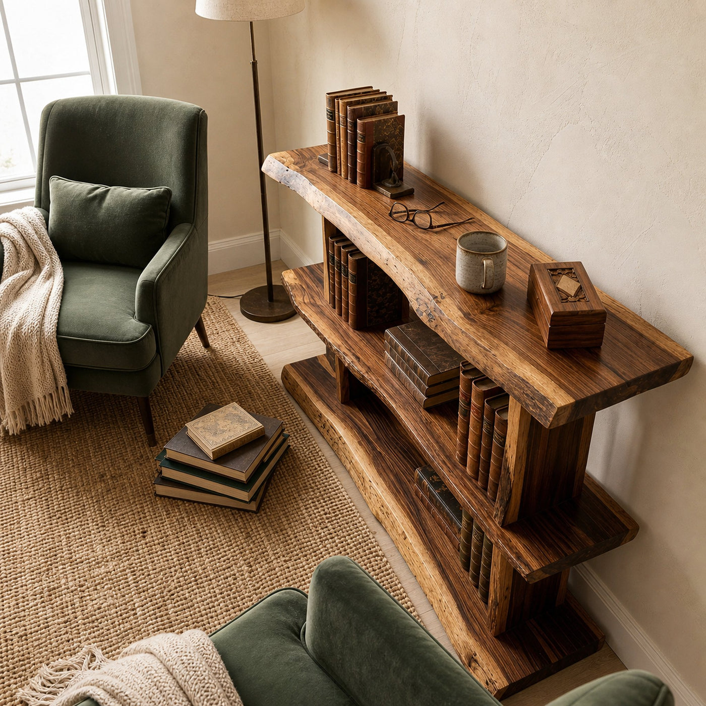 Modern Large Display Shelf For Living Room Storage And Furniture Decor - product view 6