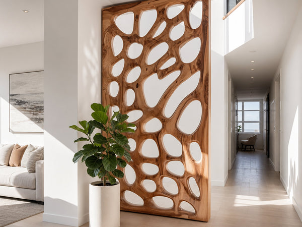 Modern Organic Partition For Living Room Or Interior
