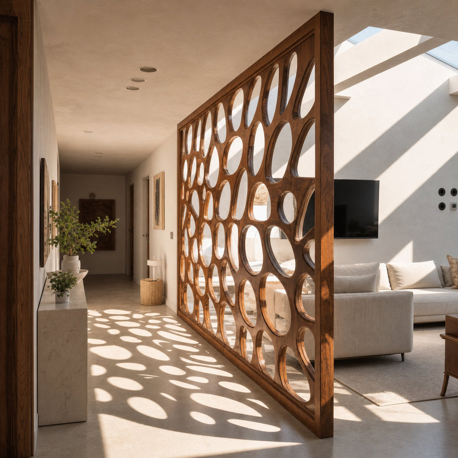 Modern Oval Room Divider For Living Room