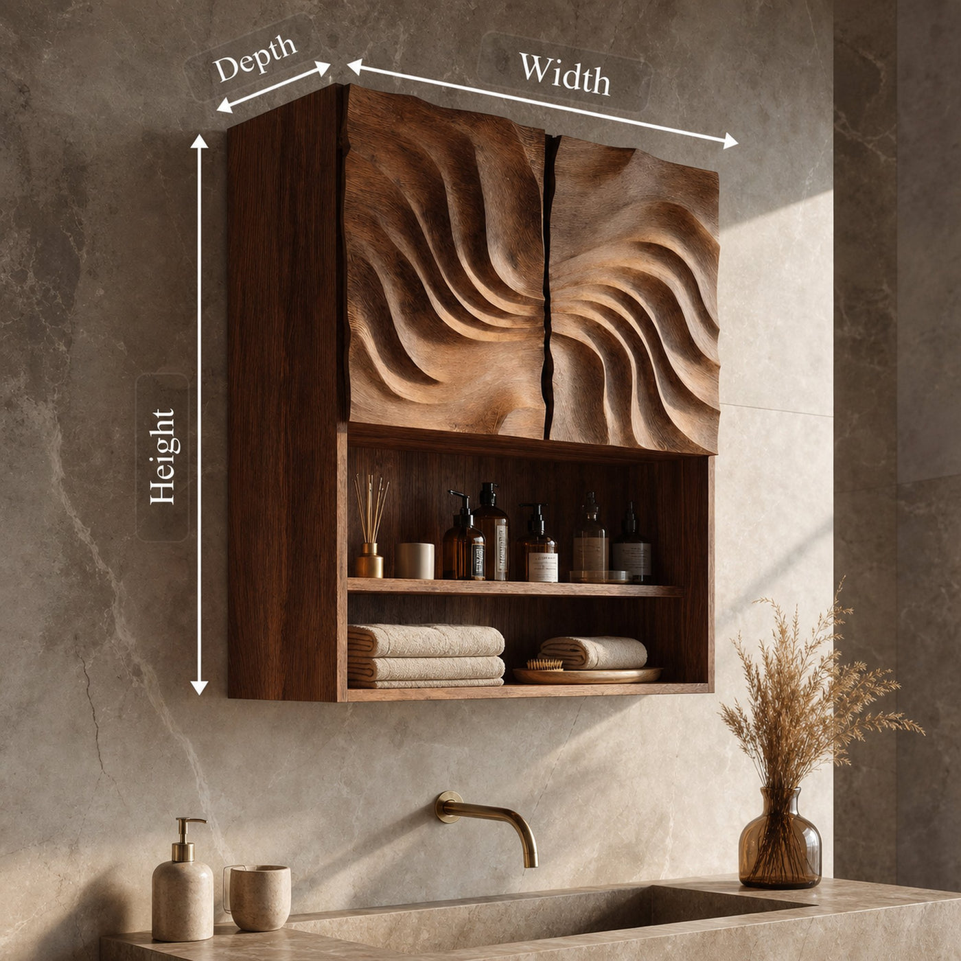 Modern Spa Bathroom Cabinet For Bathroom Furniture - product view 8