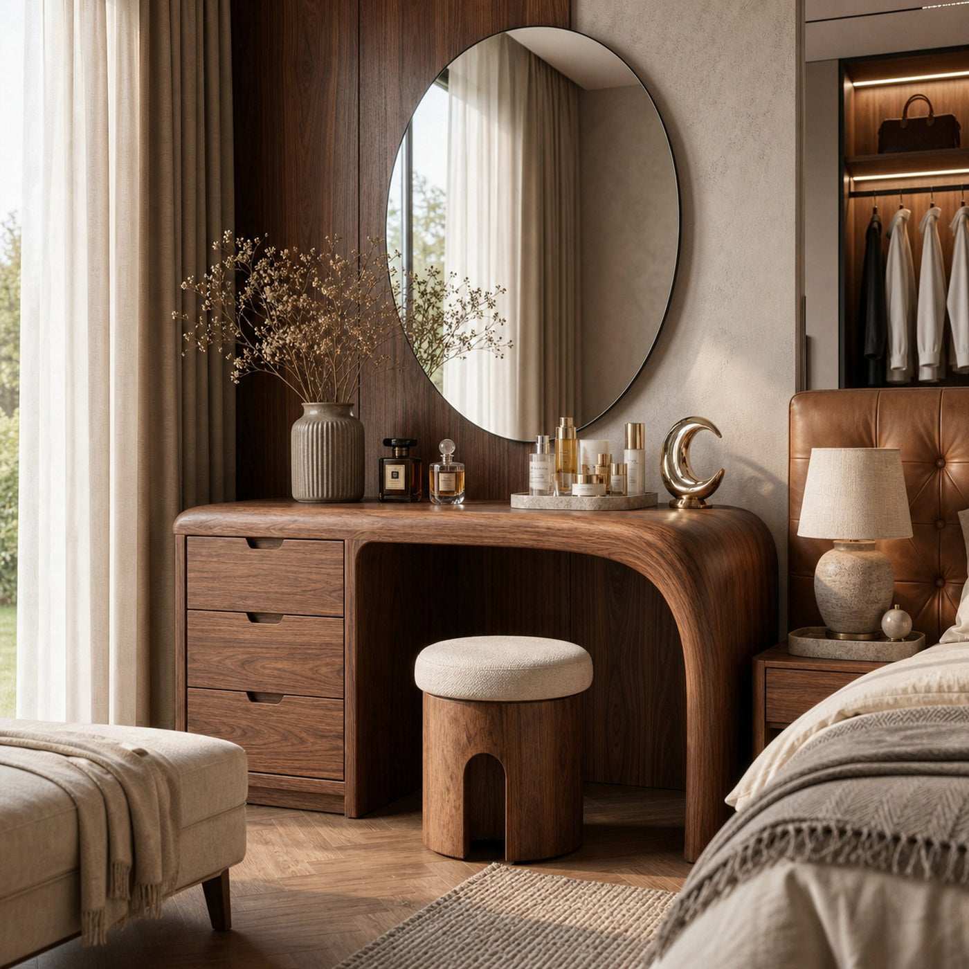 Modern Vanity Table For Bedroom Makeup - product view 7