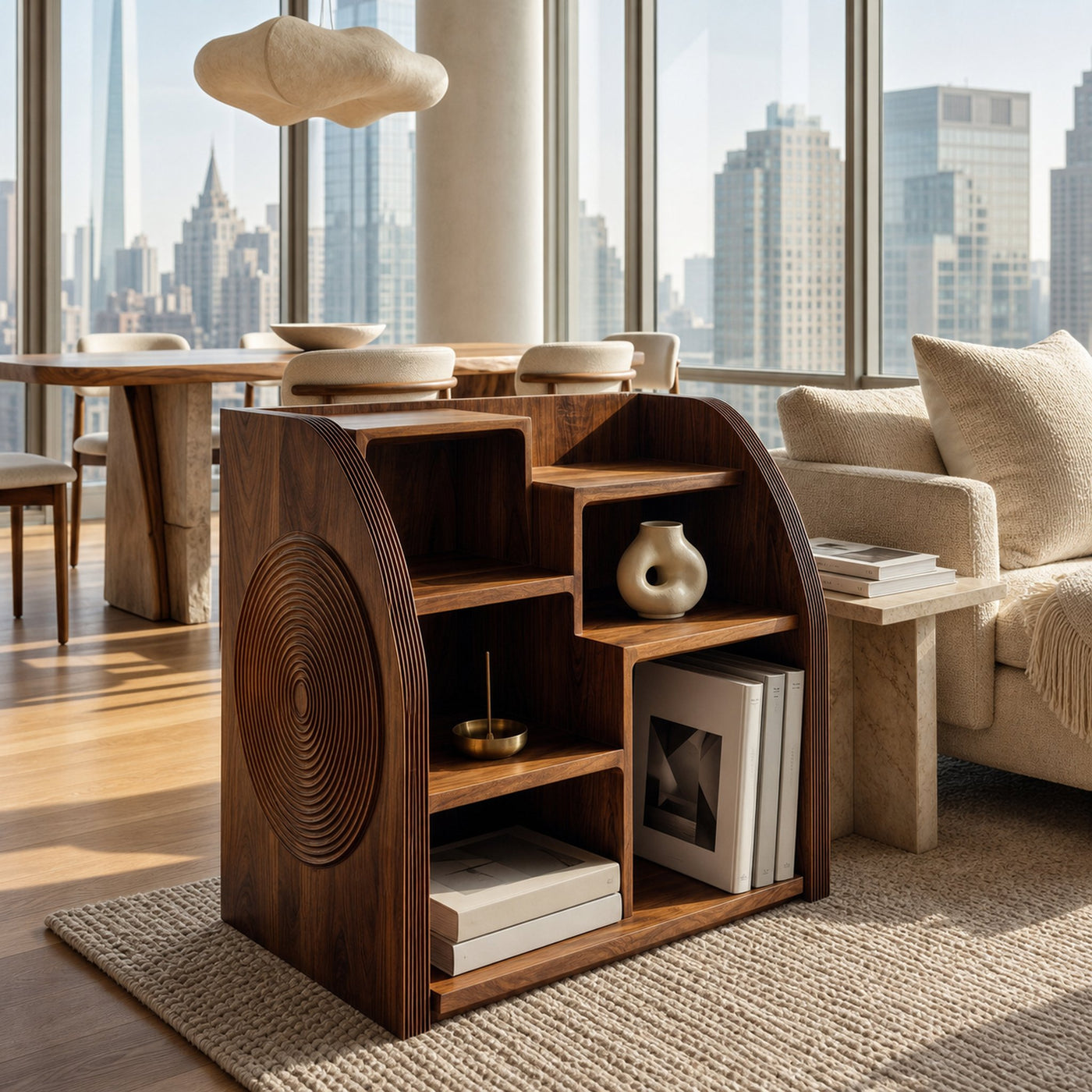 Modern Wooden Magazine Rack For Home Reading Corner - product view 6