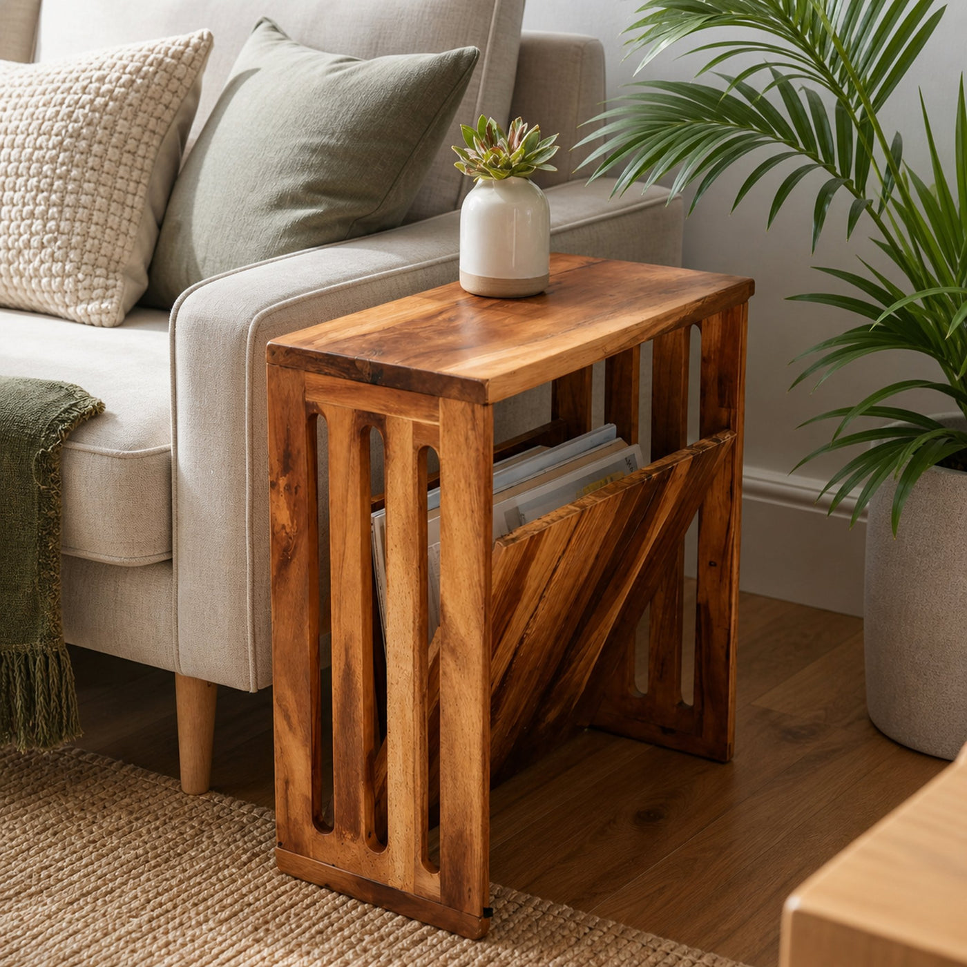 Modern Wooden Side Table For Living Room Furniture - product view 6