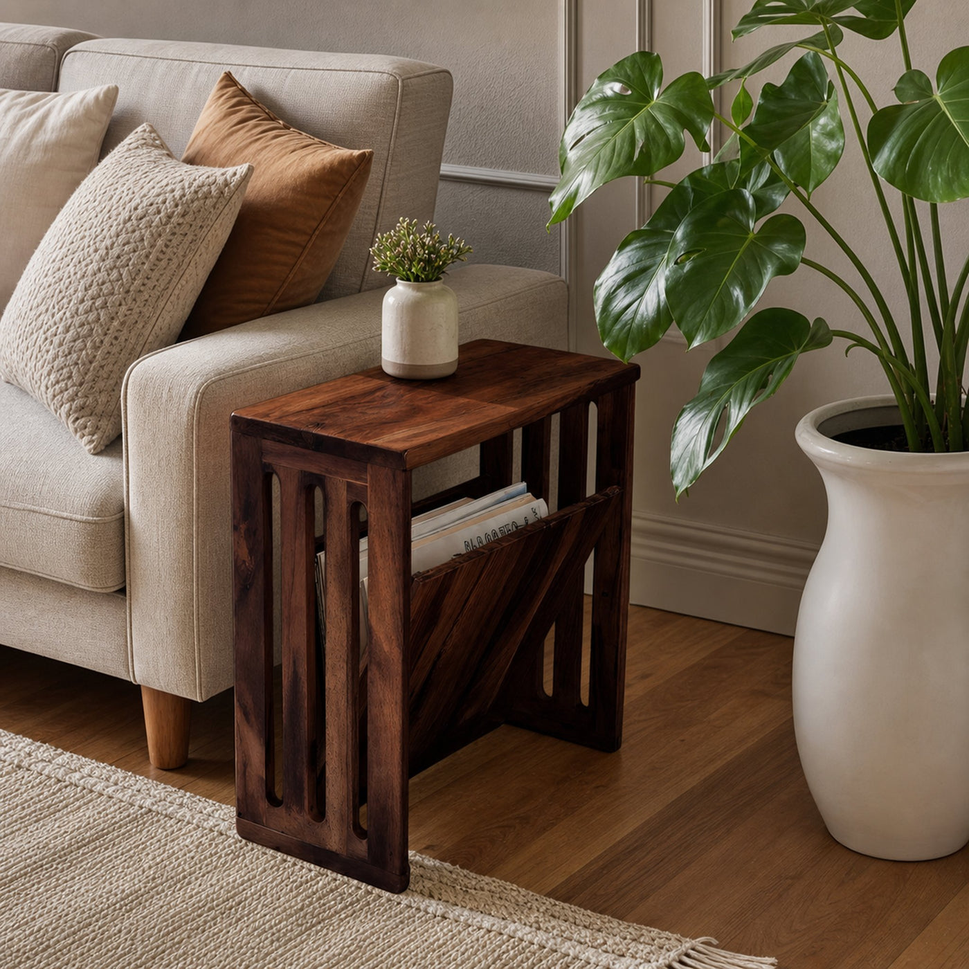Modern Wooden Side Table For Living Room Furniture - product view 7
