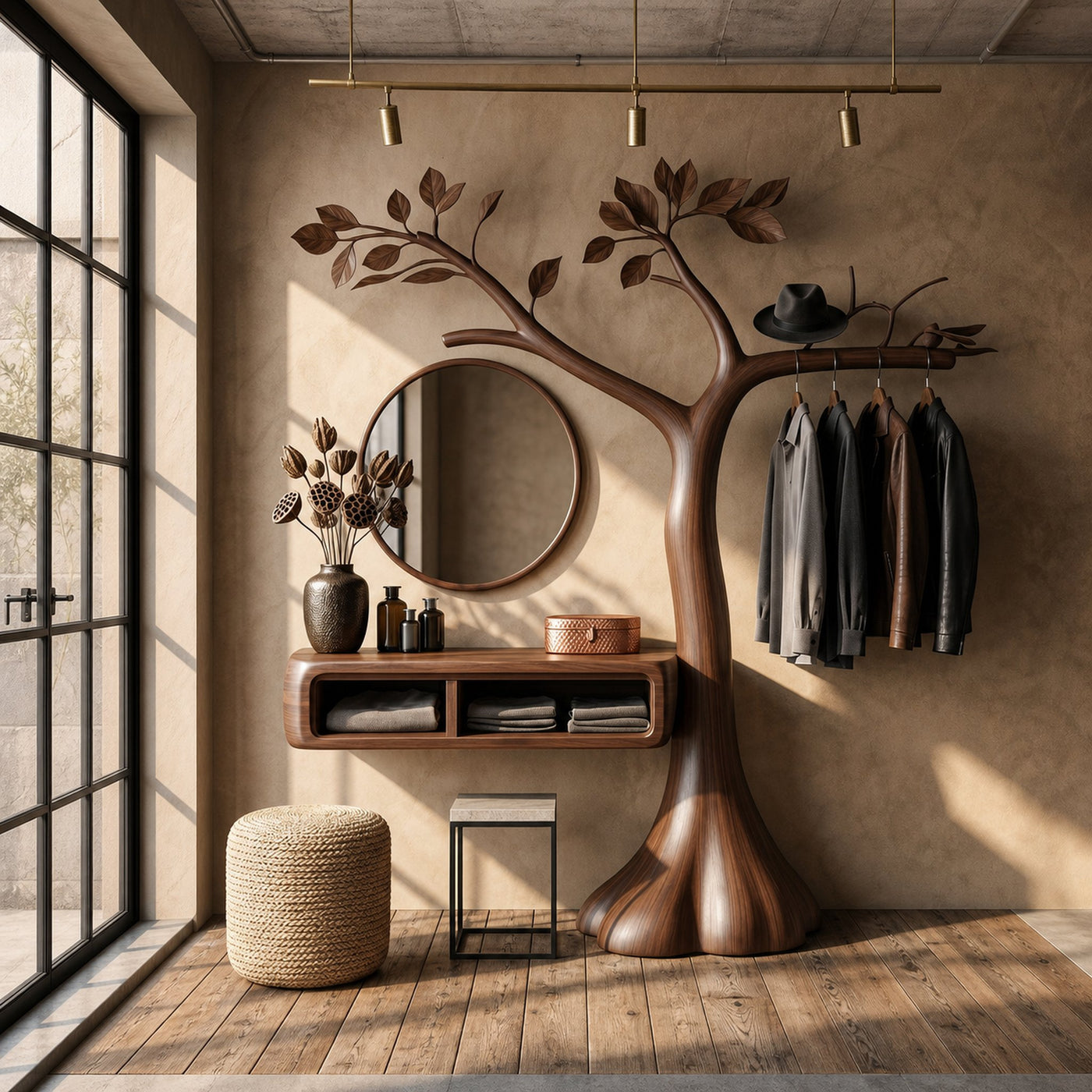 Natural Makeup Vanity Bedroom And Dressing Room - product view 7