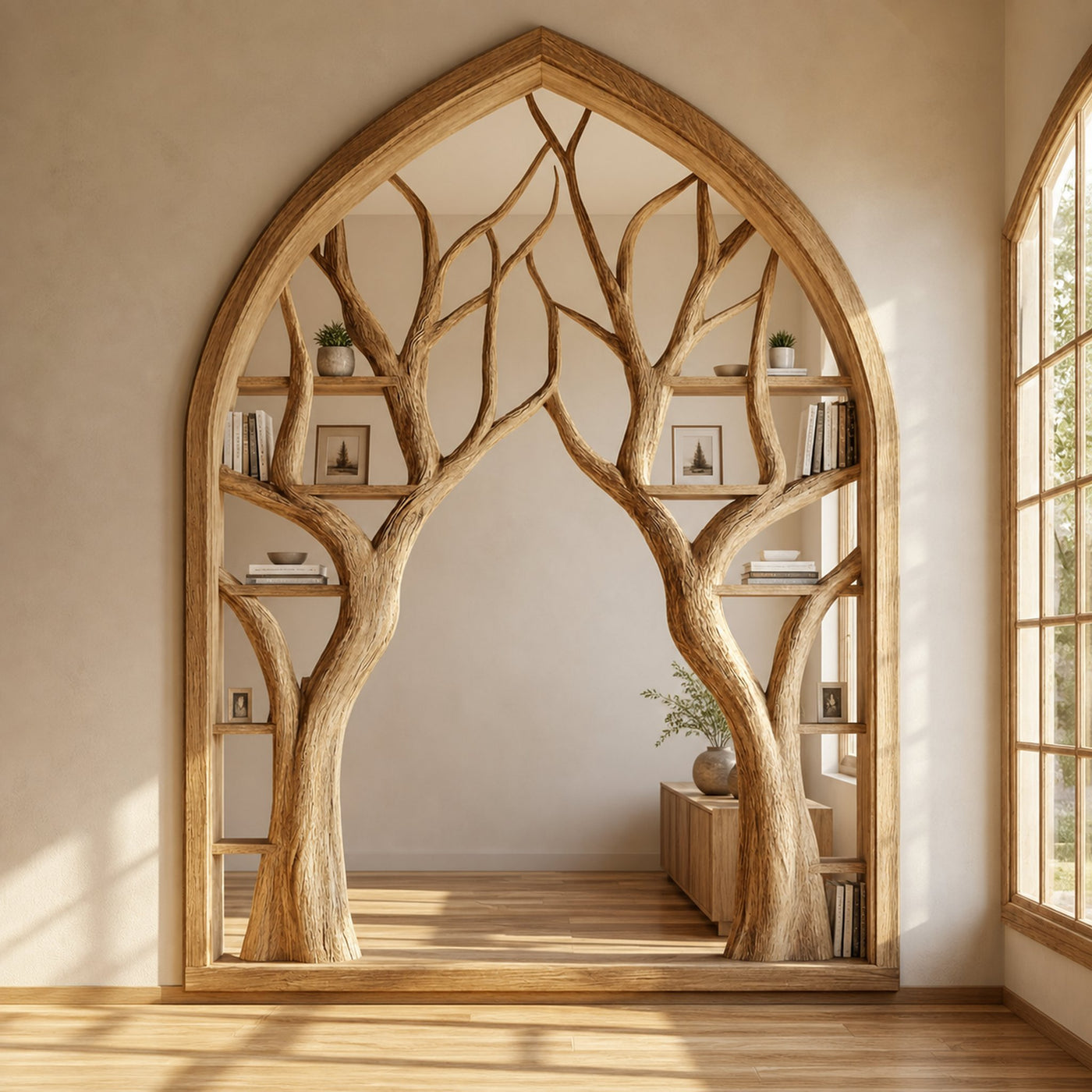 The feel of real wood