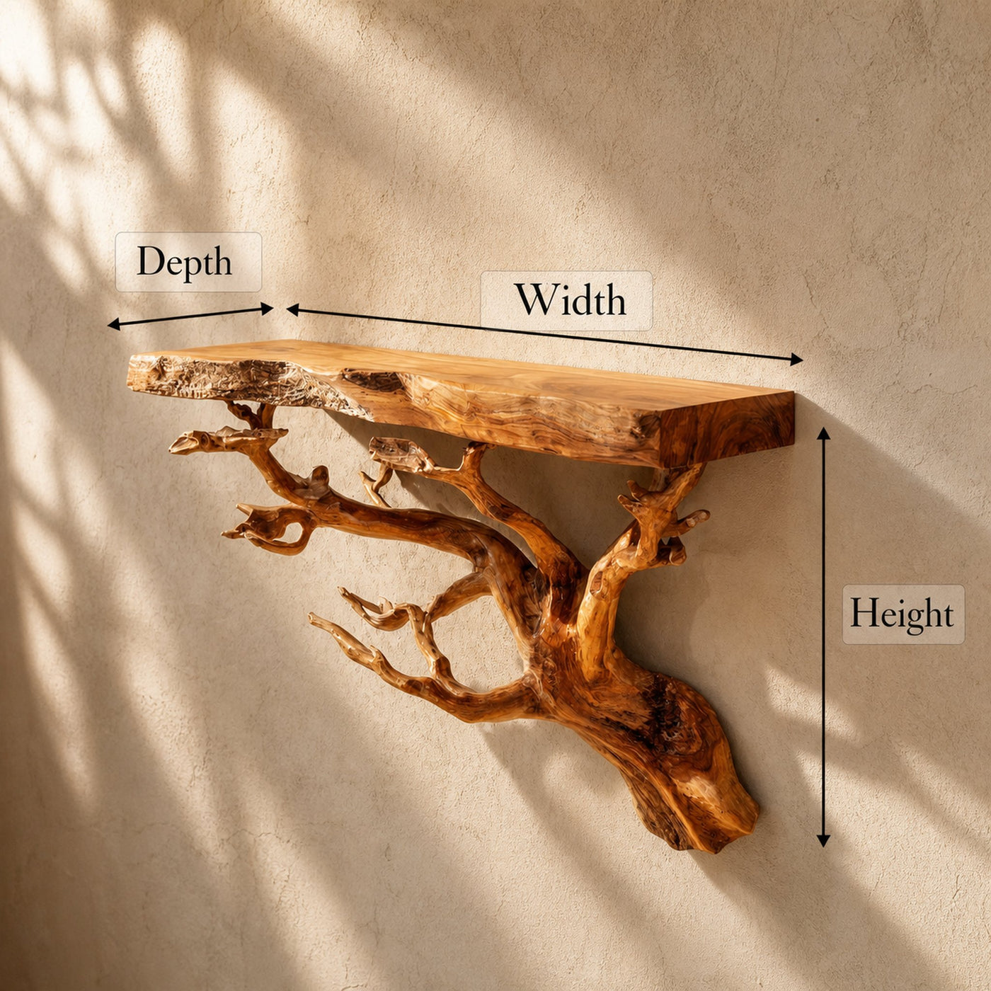 The feel of real wood