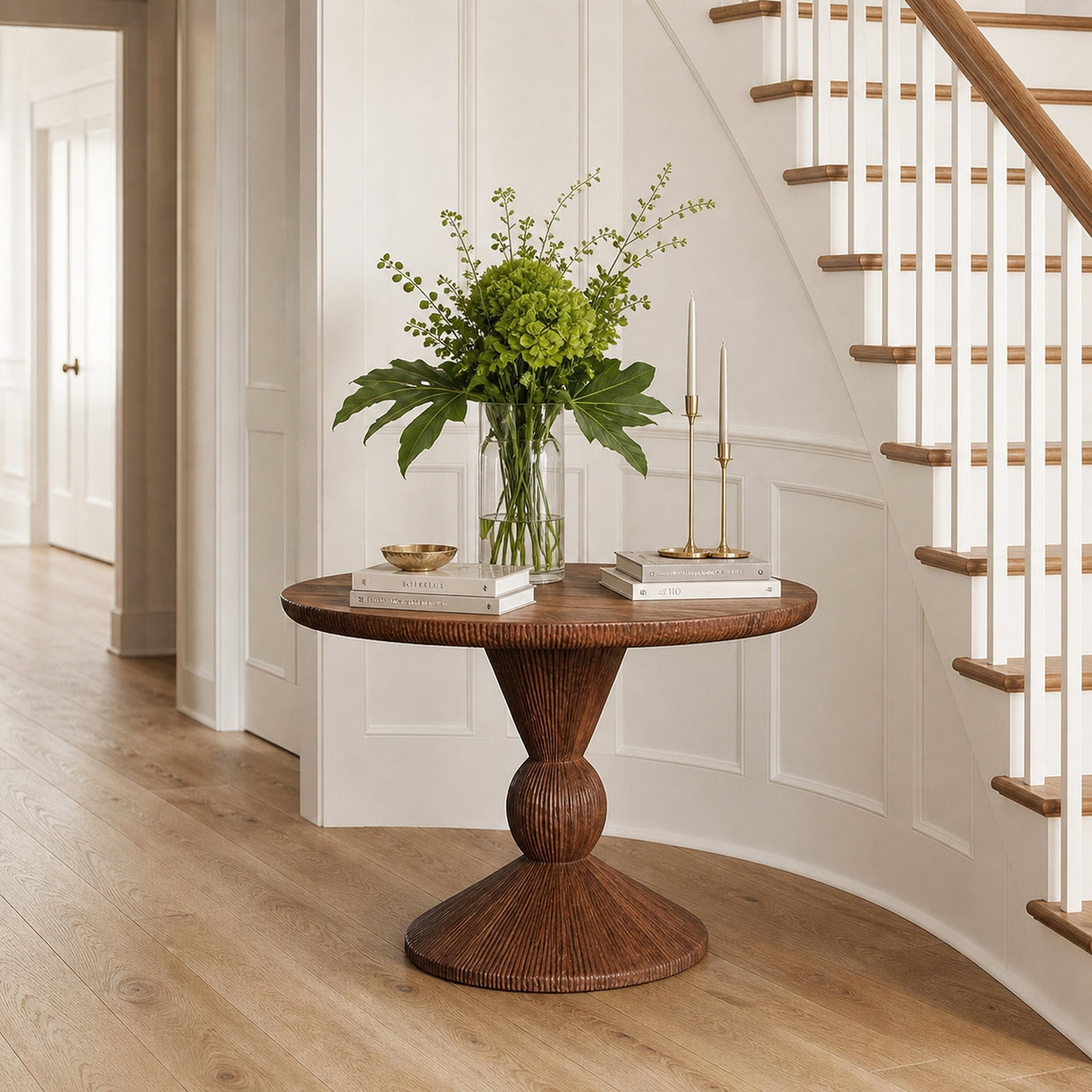 Organic Sculptural Entryway Foyer Table For Entryway And Hallway Decor - product view 7