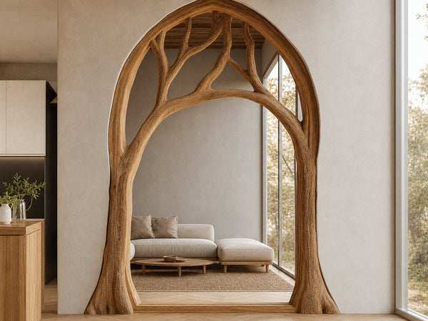Organic Tree Form Archway For Interior Or Entryway