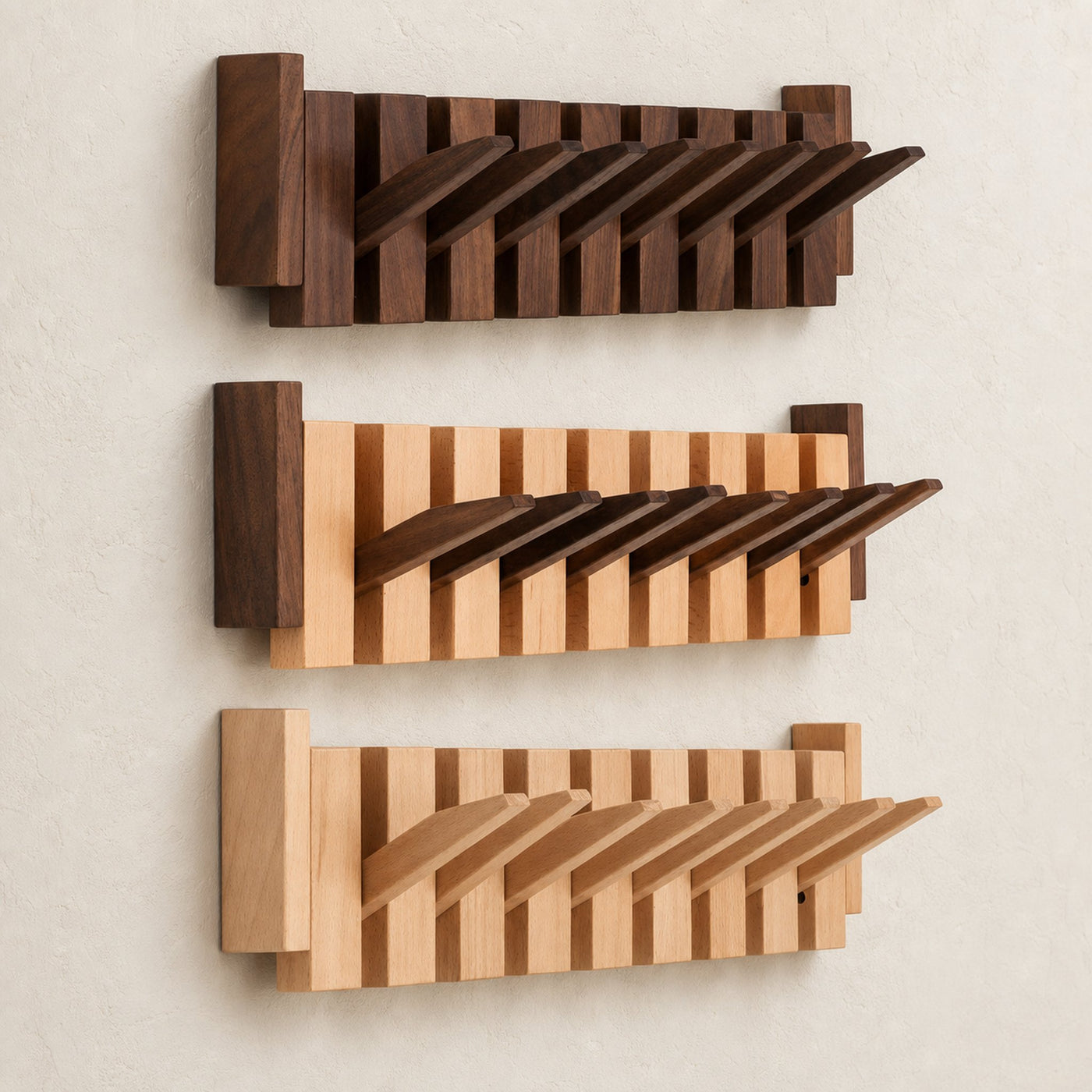 Piano Coat Hooks Towel Rack - product view 9