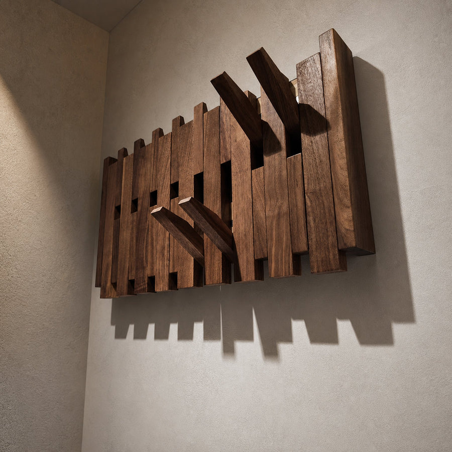 Piano Coat Hooks Wall Mount