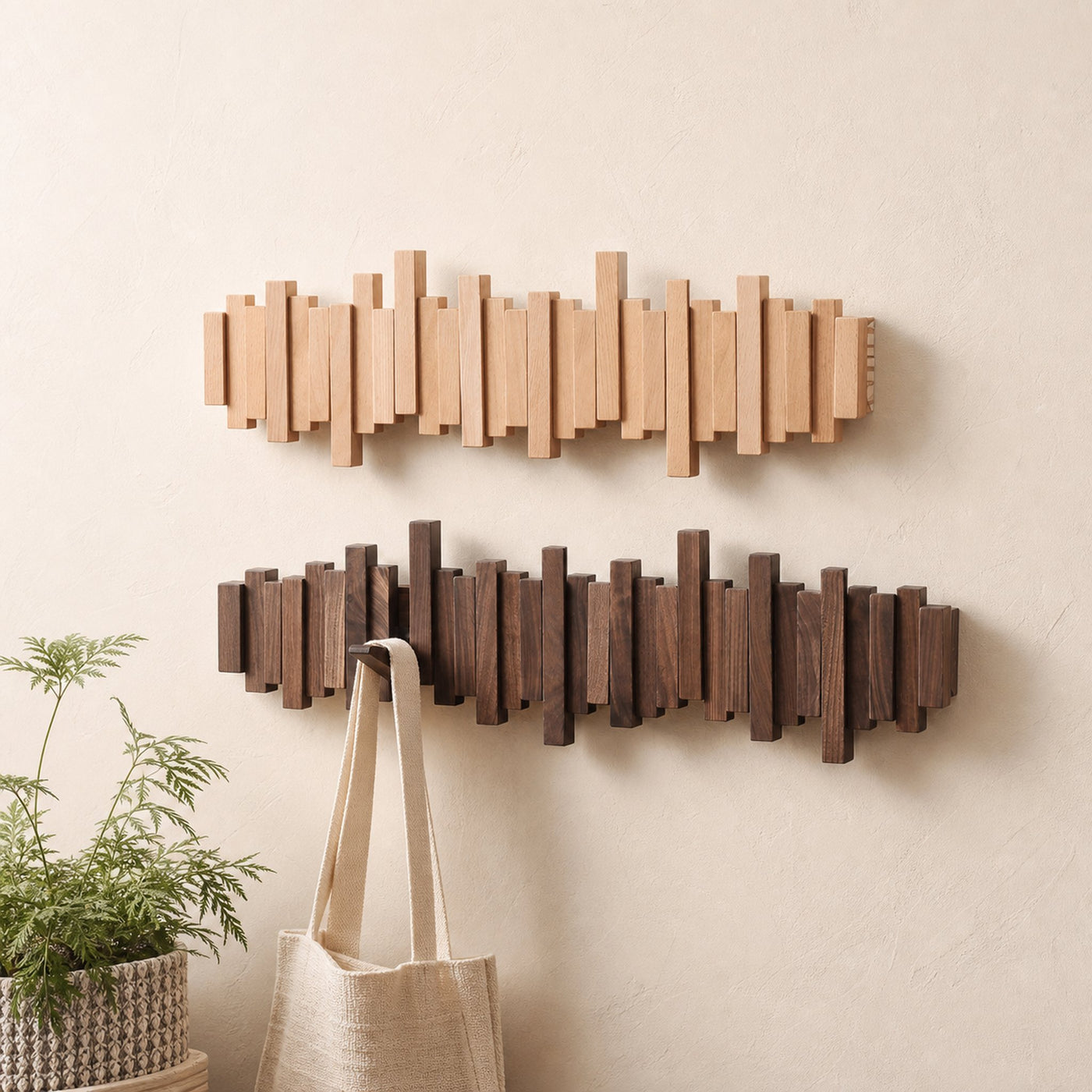 Piano Key Coat Rack