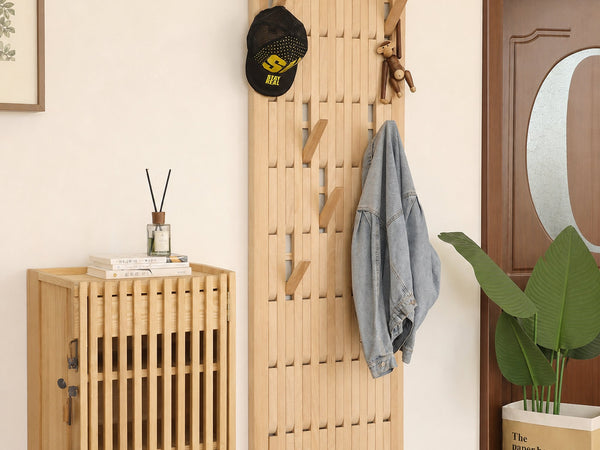 Piano Wooden Coat Rack