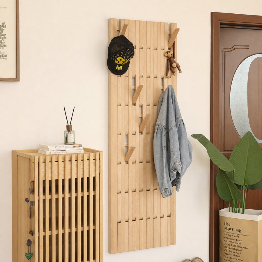 Piano Wooden Coat Rack