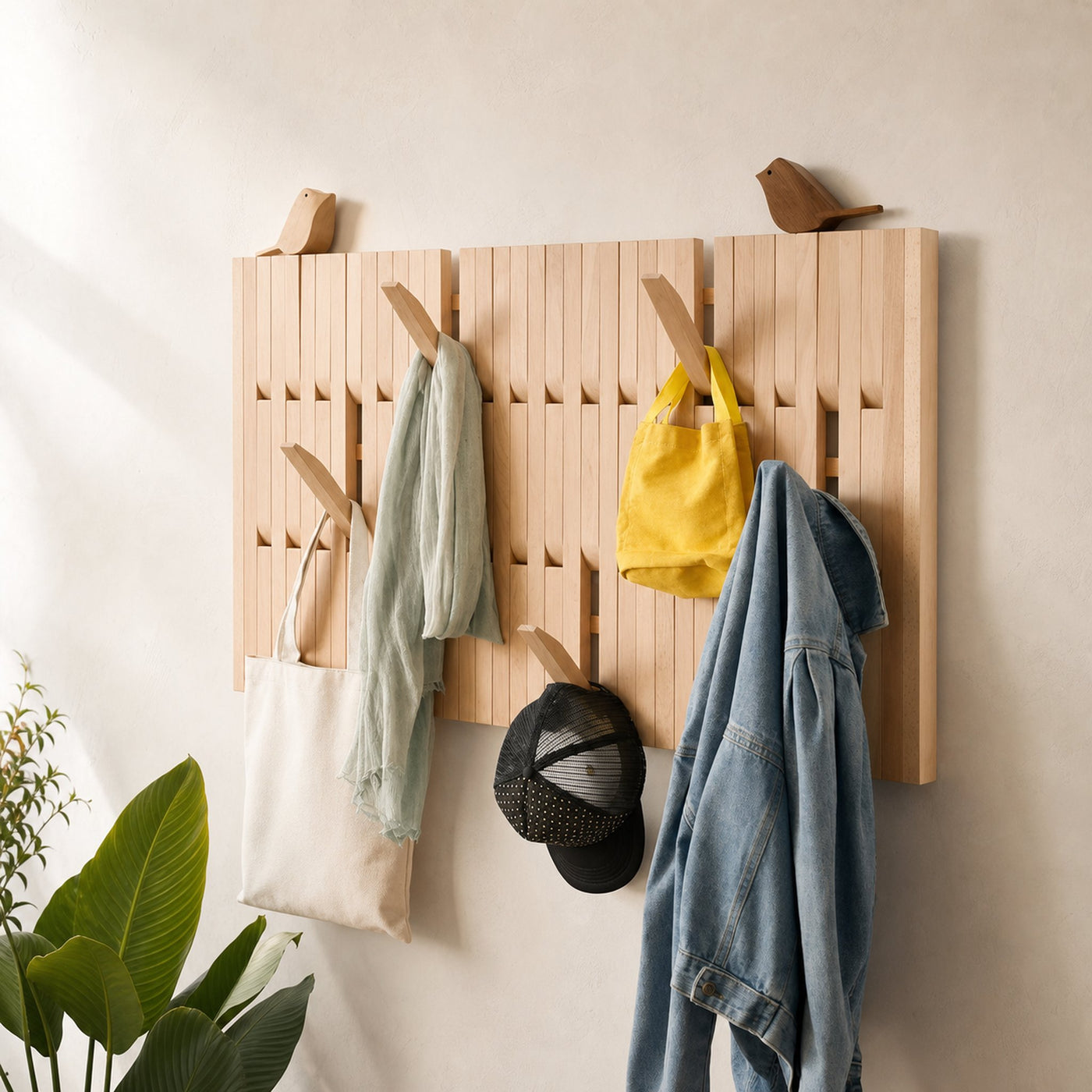 Piano Wooden Coat Rack - product view 6