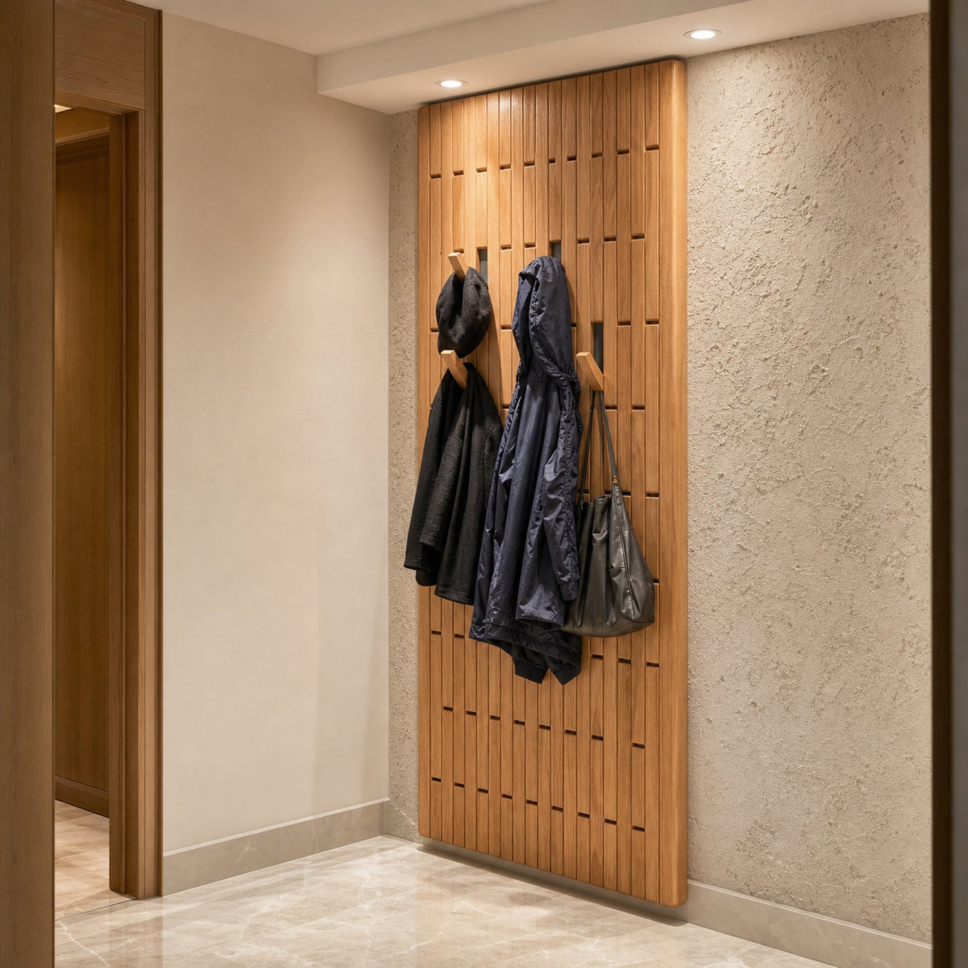 Piano Wooden Coat Rack - product view 7