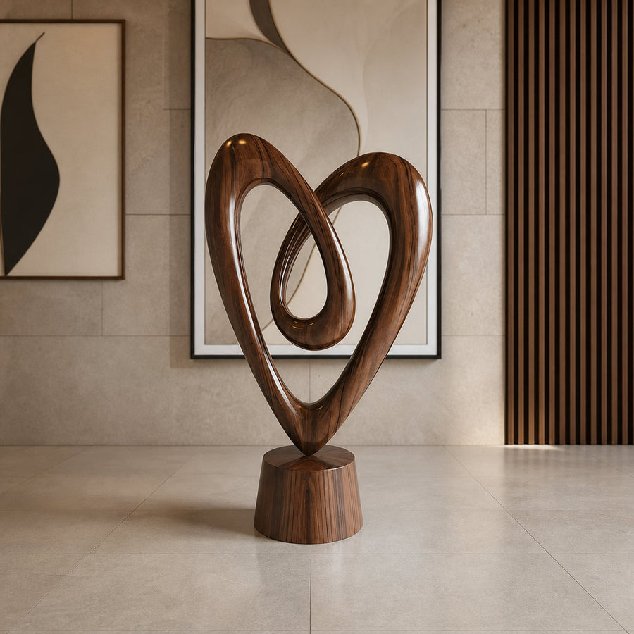 Rustic 3D Wood Art For Living Room Interior Wall Accent