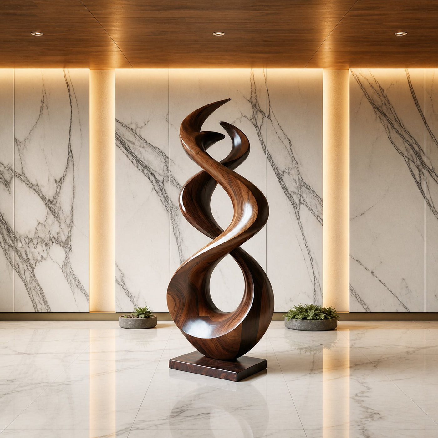 Rustic Abstract Sculpture For Outdoor Garden - product view 6