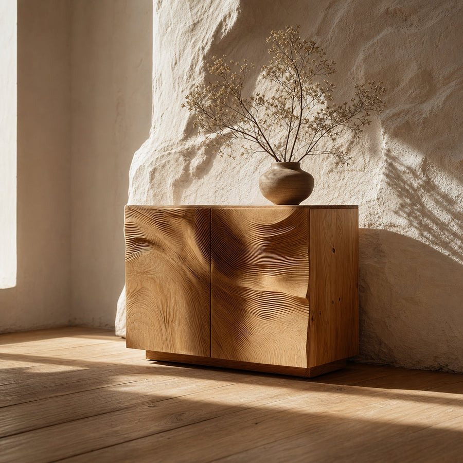 Rustic Artistic Cabinet Living Room Or Bedroom Furniture