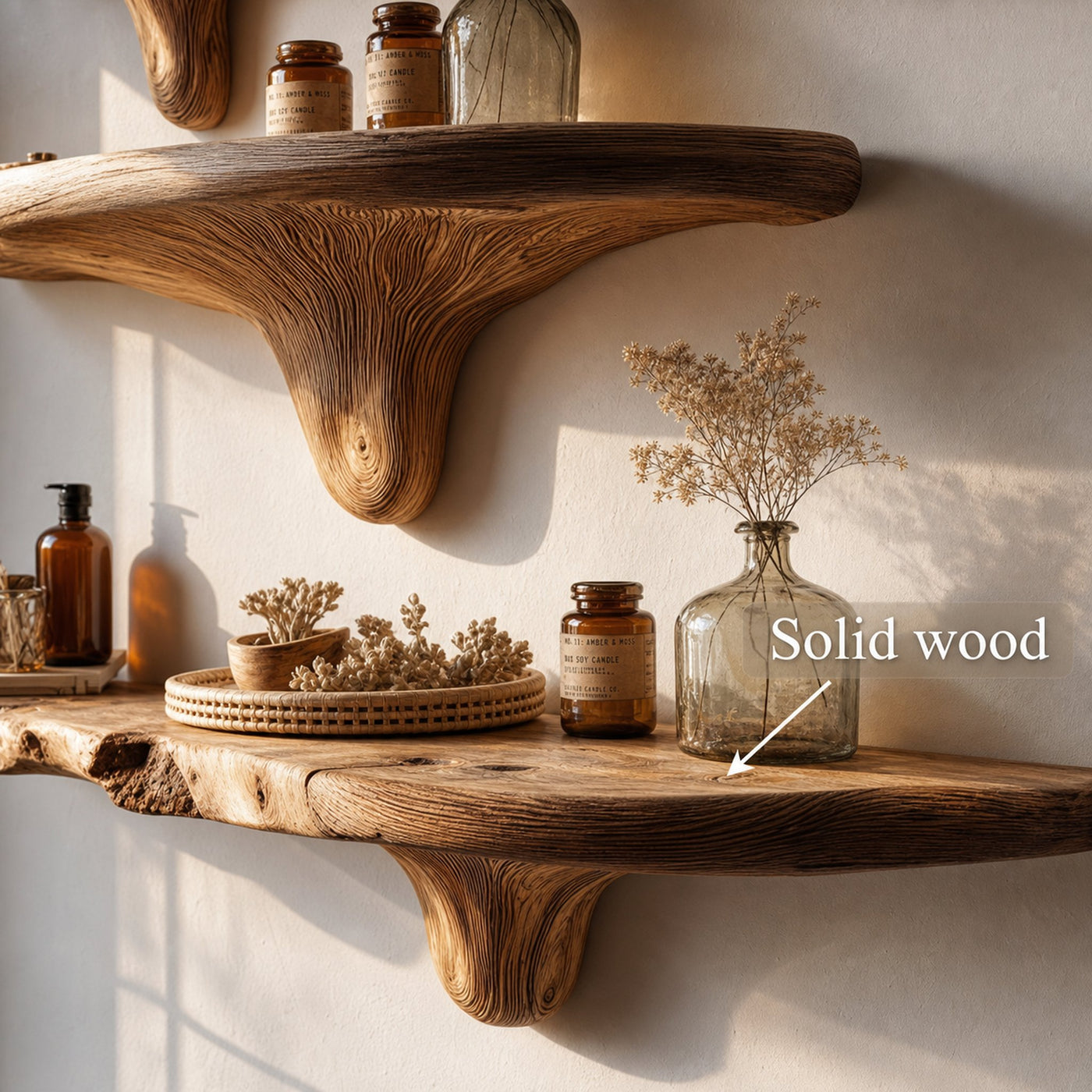 The feel of real wood