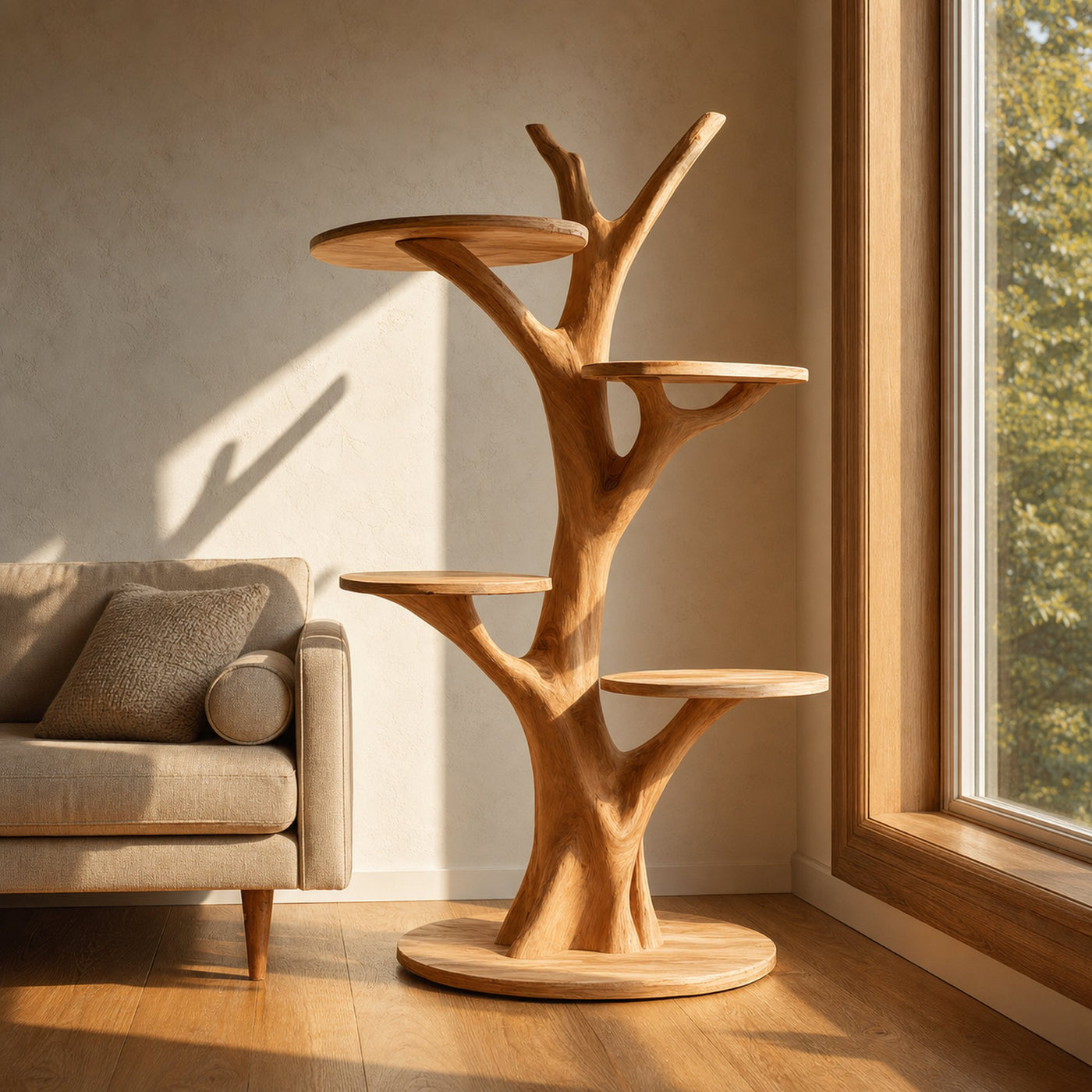 Rustic Cat Tower Tree Inspired Furniture Living Room