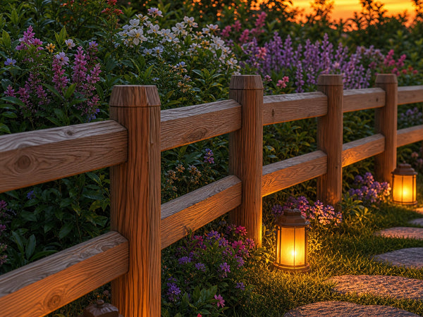 Rustic Decorative Garden For Pathway And Backyard