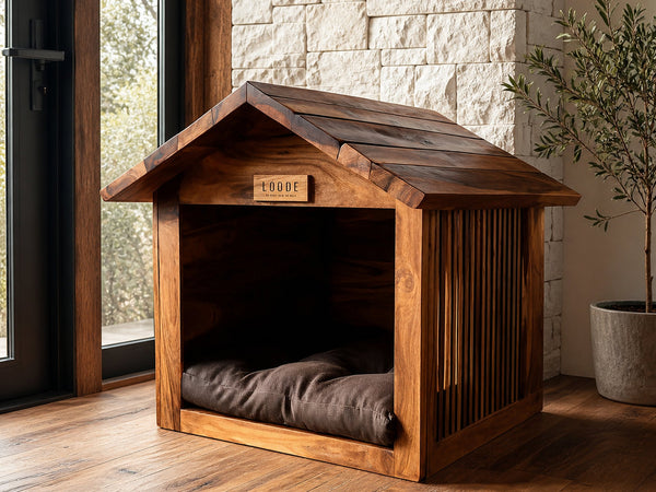 Rustic Farmhouse Pet House For Living Room Or Home Space