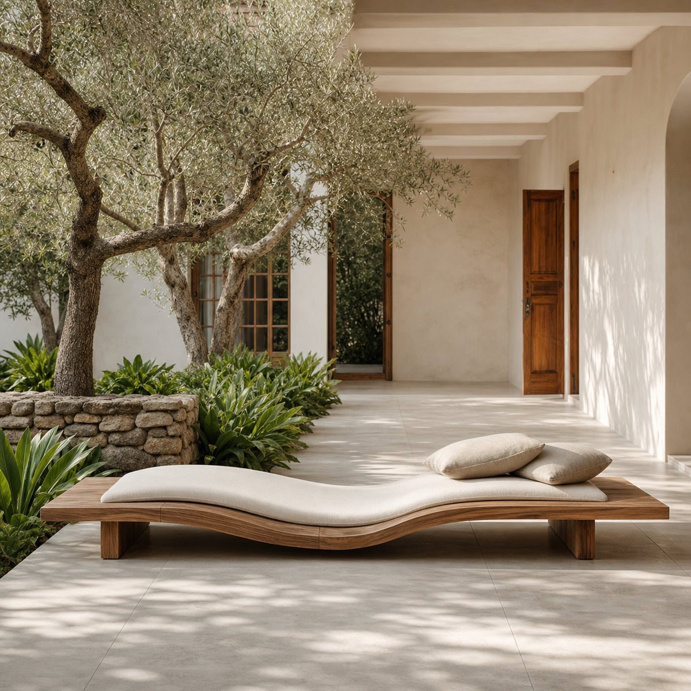 Rustic Farmhouse Wooden Daybed For Entryway Furniture Decoration - product view 6