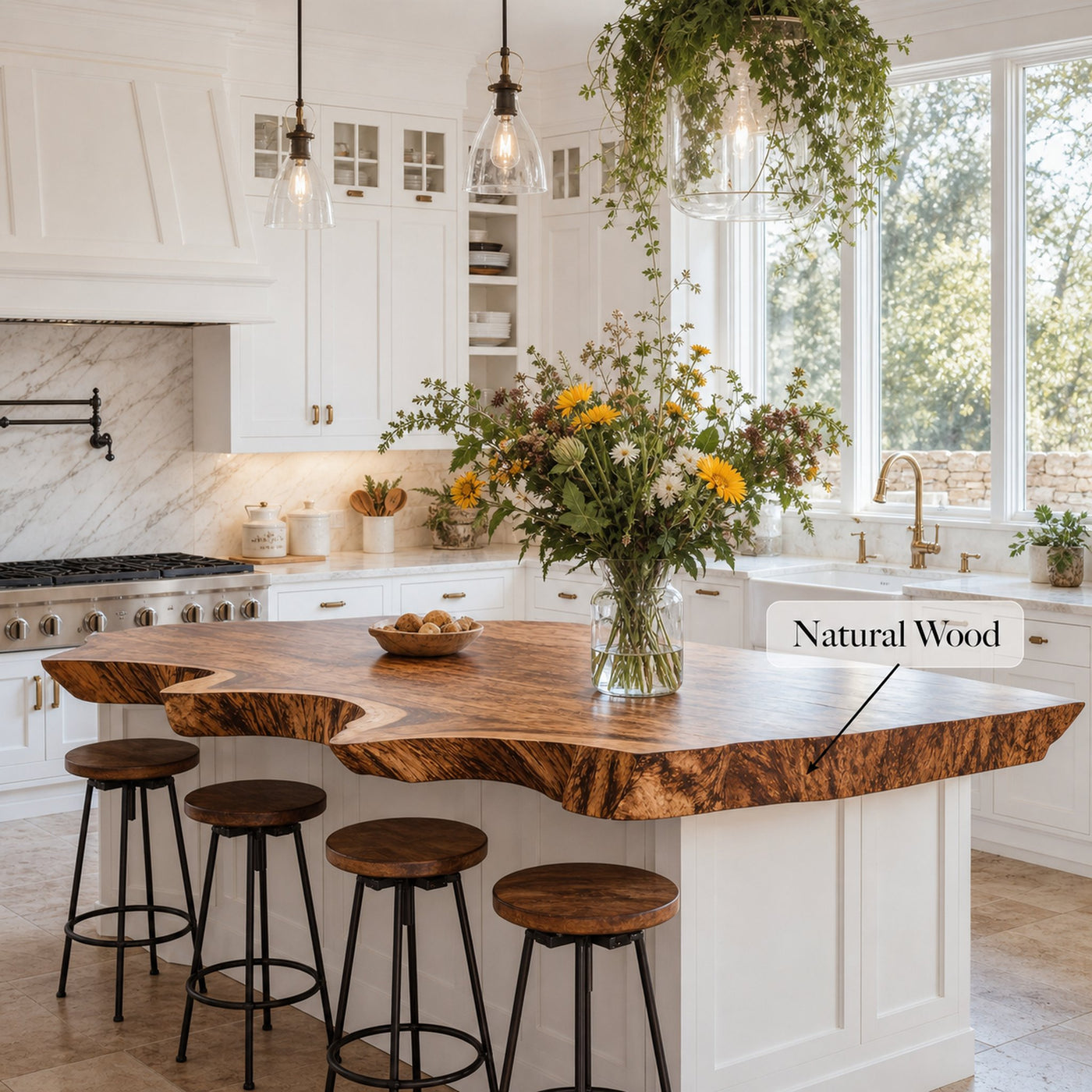Rustic Kitchen Countertop Authentic Kitchen Design Upgrade - product view 6