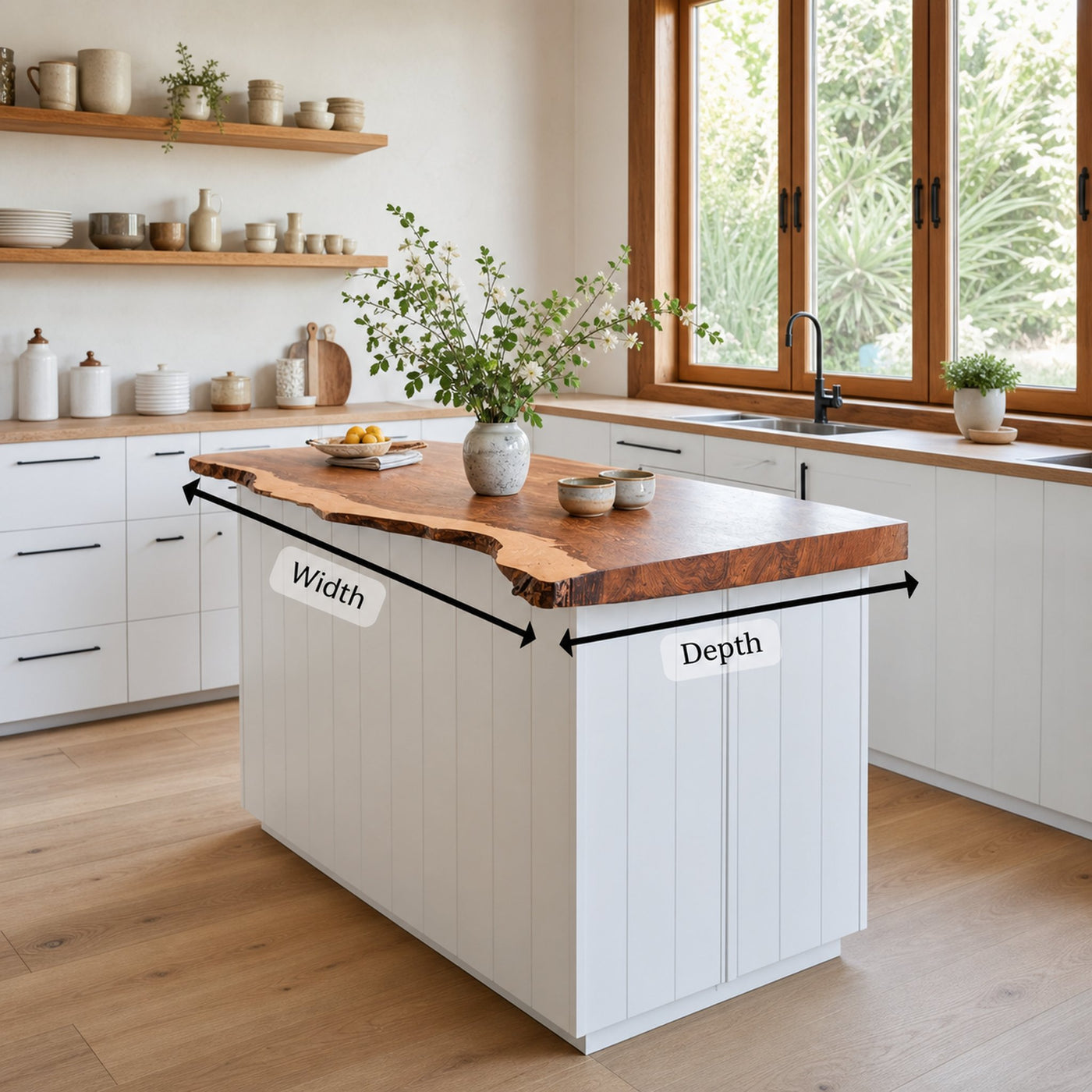Rustic Kitchen Tabletop Dining Room Furniture Decor - product view 7