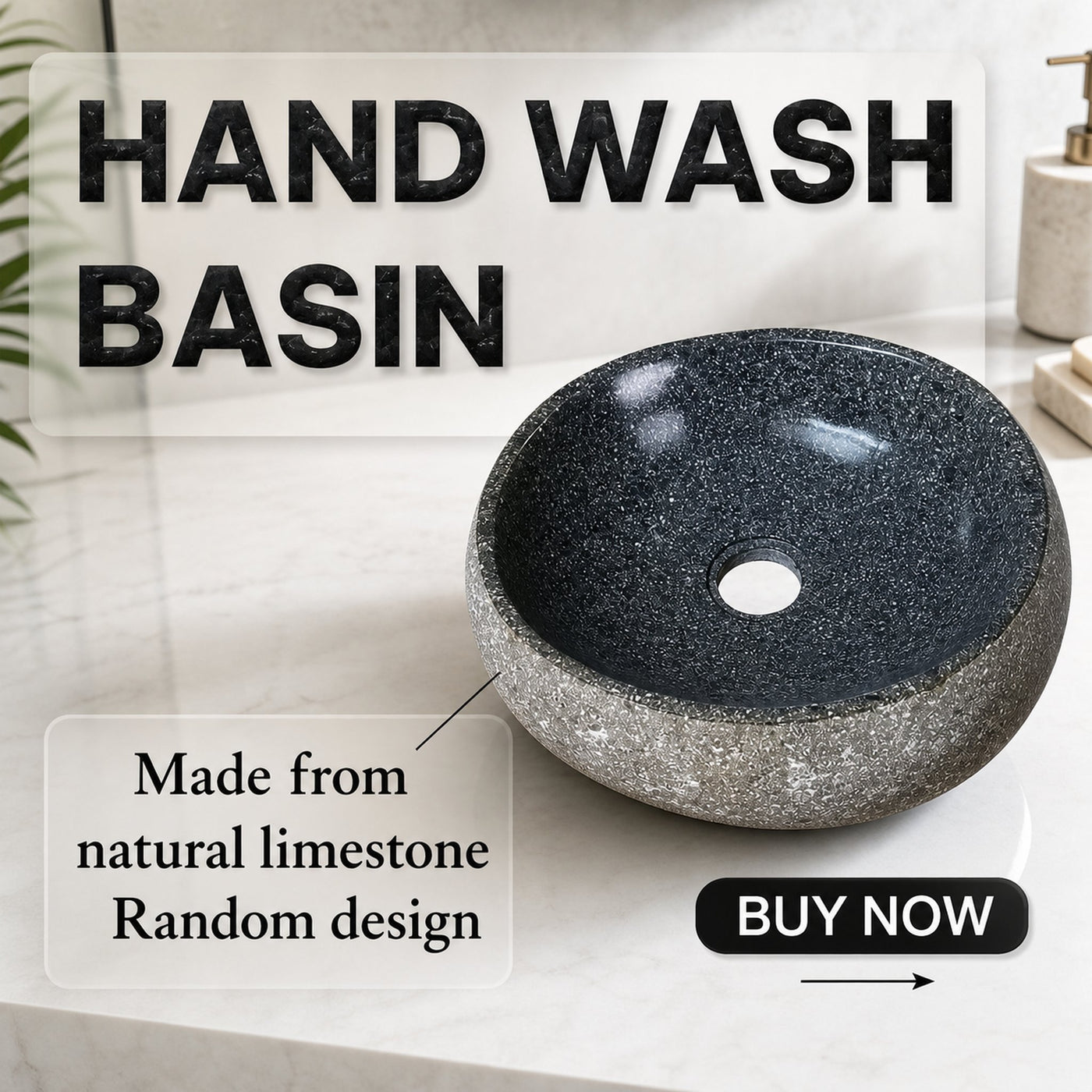 Rustic Natural Tree Wall Vanity Bathroom Or Wellness Space - product view 6