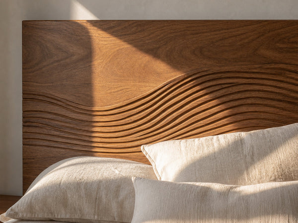 Rustic Sculptural Artistic Headboard For Bedroom Or Personal Space