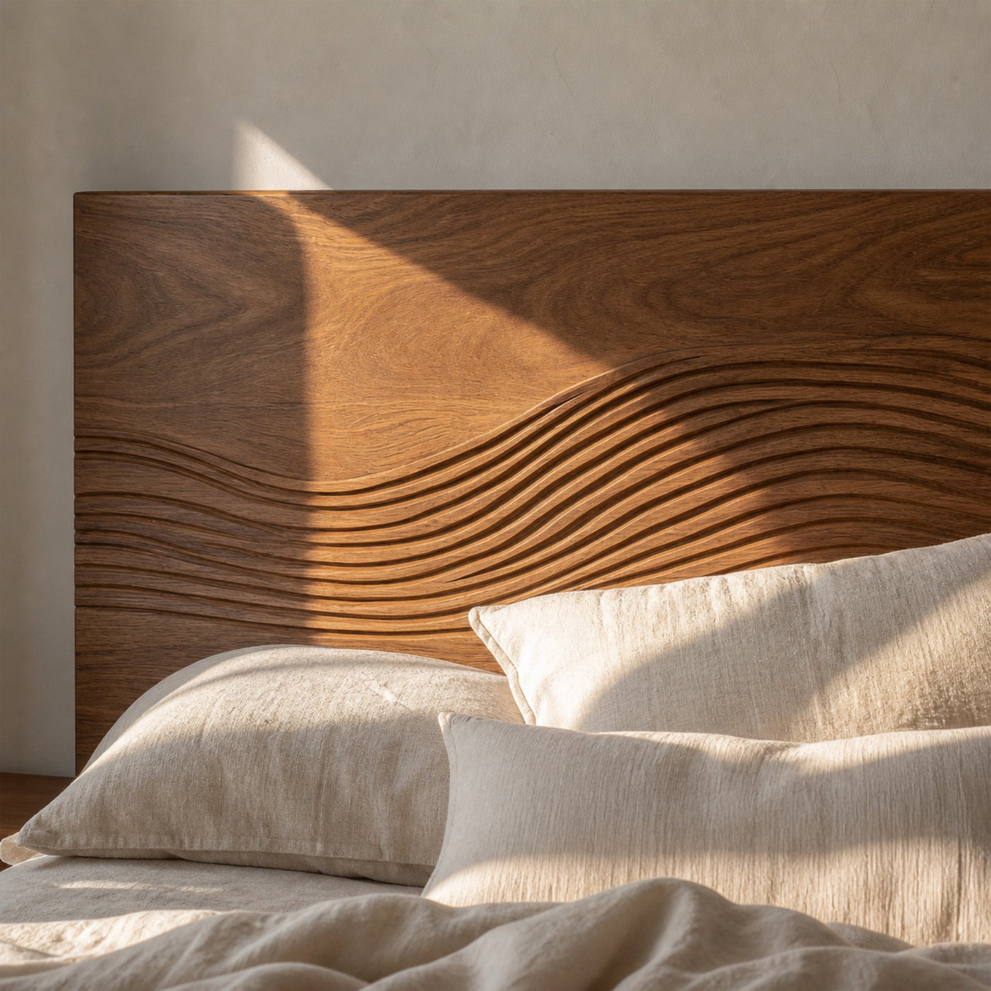 Rustic Sculptural Artistic Headboard For Bedroom Or Personal Space