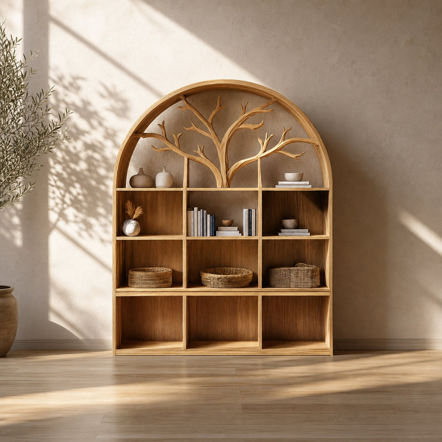 Rustic Tree Storage Cabinet Bedroom And Living Room