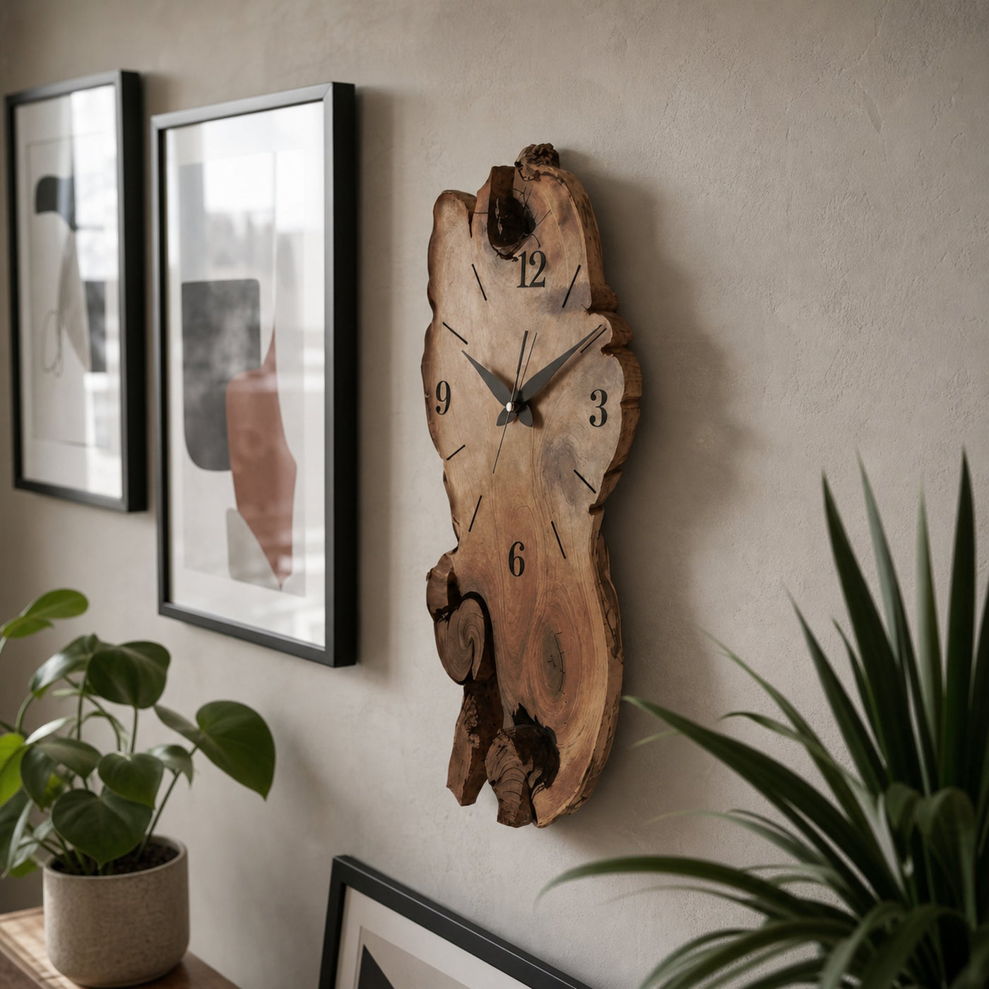 Rustic Wall Clock For Living Room Decor - product view 7